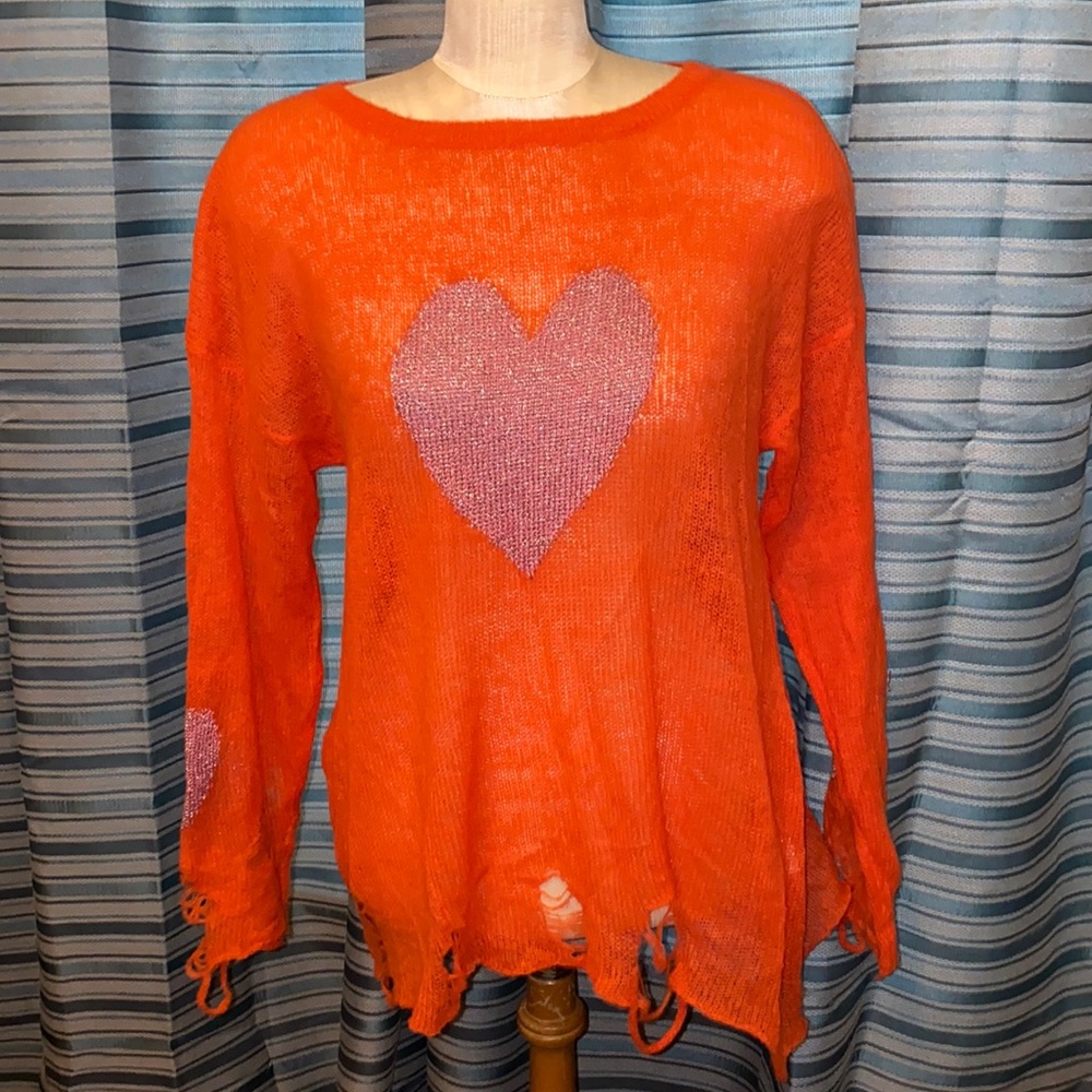 Wildfox Heart Sweater